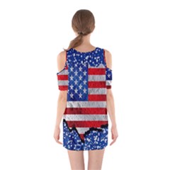 Shoulder Cutout One Piece Dress 