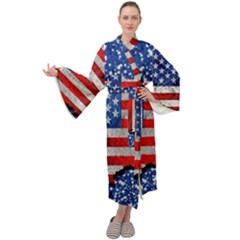 Maxi Velvet Kimono 