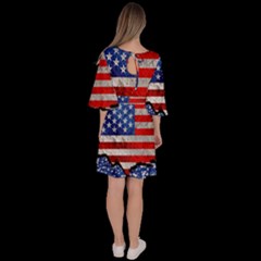 Velour Kimono Dress 