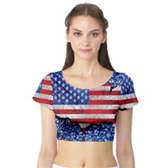 Short Sleeve Crop Top 
