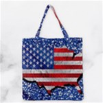 Usa-map-and-flag-on-cement-wall-texture-background-design-1591646654pet Grocery Tote Bag