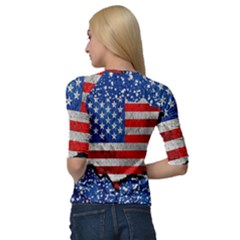 Quarter Sleeve Raglan T-Shirt 