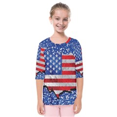 Kids  Quarter Sleeve Raglan T-Shirt 