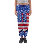 Usa-map-and-flag-on-cement-wall-texture-background-design-1591646654pet Women s Jogger Sweatpants
