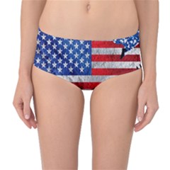 Mid-Waist Bikini Bottoms 