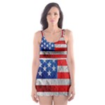 Usa-map-and-flag-on-cement-wall-texture-background-design-1591646654pet Skater Dress Swimsuit