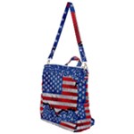 Usa-map-and-flag-on-cement-wall-texture-background-design-1591646654pet Crossbody Backpack