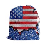 Usa-map-and-flag-on-cement-wall-texture-background-design-1591646654pet Drawstring Pouch (2XL)