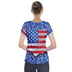 Short Sleeve Front Detail Top 