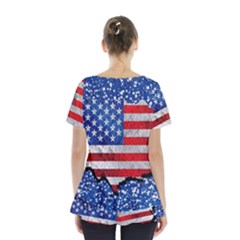 Skirt Hem Sports Top 
