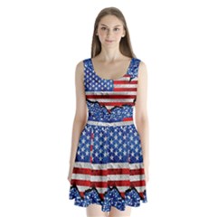 Split Back Mini Dress  