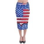 Usa-map-and-flag-on-cement-wall-texture-background-design-1591646654pet Velvet Midi Pencil Skirt