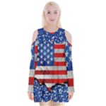 Usa-map-and-flag-on-cement-wall-texture-background-design-1591646654pet Velvet Long Sleeve Shoulder Cutout Dress