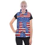 Usa-map-and-flag-on-cement-wall-texture-background-design-1591646654pet Women s Button Up Vest