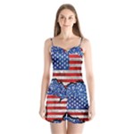 Usa-map-and-flag-on-cement-wall-texture-background-design-1591646654pet Satin Pajamas Set