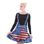 Usa-map-and-flag-on-cement-wall-texture-background-design-1591646654pet Suspender Skater Skirt