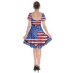 Short Sleeve Bardot Dress 