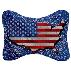 Velour Seat Head Rest Cushion 