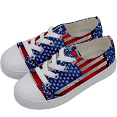 Kids  Low Top Canvas Sneakers 