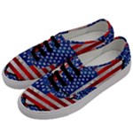 Usa-map-and-flag-on-cement-wall-texture-background-design-1591646654pet Men s Classic Low Top Sneakers