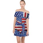 Usa-map-and-flag-on-cement-wall-texture-background-design-1591646654pet Off Shoulder Chiffon Dress