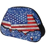 Usa-map-and-flag-on-cement-wall-texture-background-design-1591646654pet Full Print Accessory Pouch (Big)