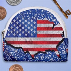 Horseshoe Style Canvas Pouch 
