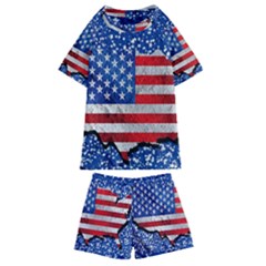 Kids  Swim T-Shirt and Shorts Set 