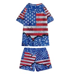 Kids  Swim T-Shirt and Shorts Set 