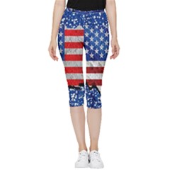 Inside Out Lightweight Velour Capri Leggings  