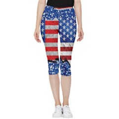 Inside Out Lightweight Velour Capri Leggings  