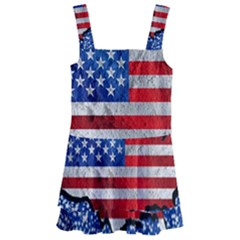 Kids  Layered Skirt Swimsuit 