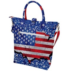 Buckle Top Tote Bag 