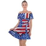 Usa-map-and-flag-on-cement-wall-texture-background-design-1591646654pet Off Shoulder Velour Dress