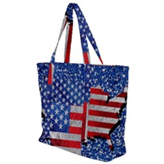 Zip Up Canvas Bag 