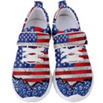 Usa-map-and-flag-on-cement-wall-texture-background-design-1591646654pet Women s Velcro Strap Shoes