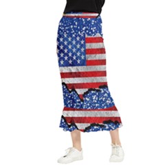 Maxi Fishtail Chiffon Skirt 