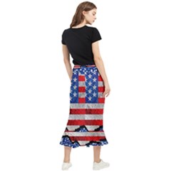 Maxi Fishtail Chiffon Skirt 