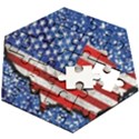 Wooden Puzzle Hexagon 