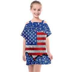 Kids  One Piece Chiffon Dress 