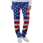 Usa-map-and-flag-on-cement-wall-texture-background-design-1591646654pet Women s Casual Pants