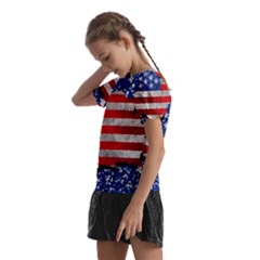 Kids  Frill Chiffon Blouse 
