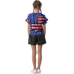 Kids  Cut Out Flutter Sleeves 