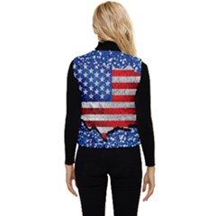 Women s Button Up Puffer Vest 