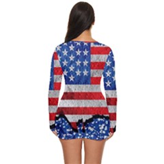 Long Sleeve Boyleg Swimsuit 