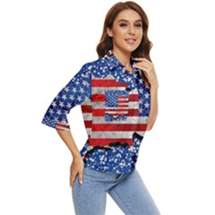 Women s Quarter Sleeve Pocket Shirt 