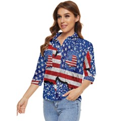Women s Quarter Sleeve Pocket Shirt 