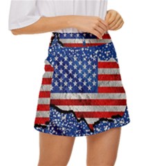 Mini Front Wrap Skirt 