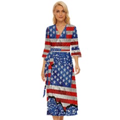 Midsummer Wrap Dress 