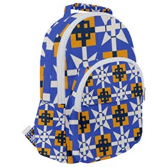 Rounded Multi Pocket Backpack 